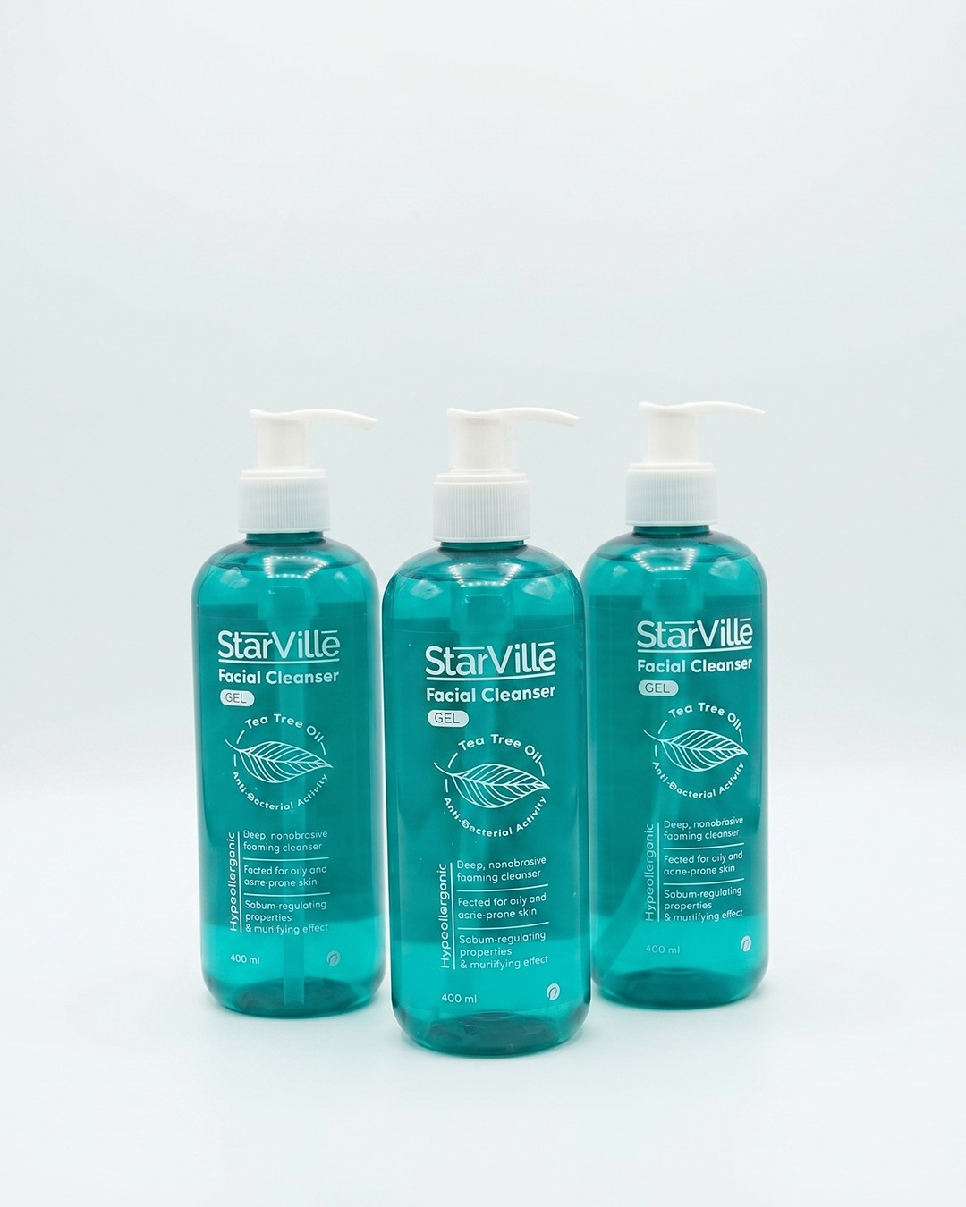 Starville Acne Prone Skin Facial Cleanser (400ml)