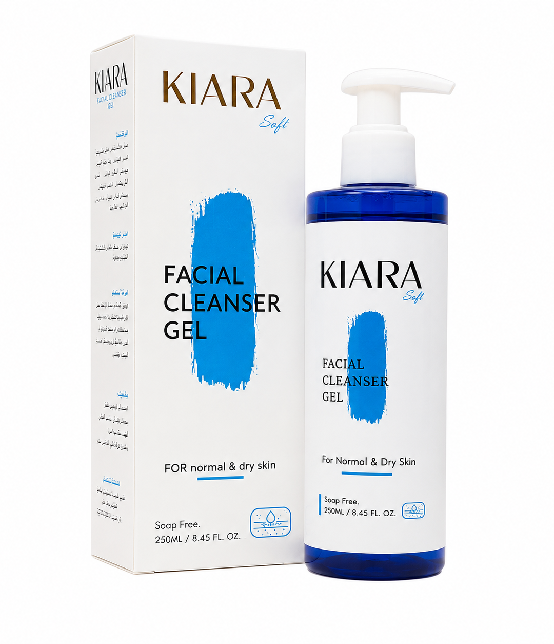 KIARA Soft Facial Cleanser Gel 250 ml