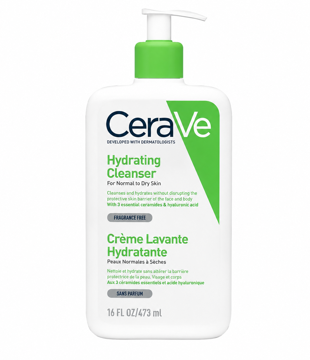 CeraVe Hydrating Cleanser - لطيف ومرطب(473ml)