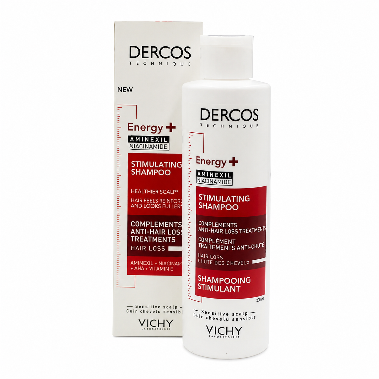 Vichy Dercos Energy+ Stimulating Shampoo(200ml)