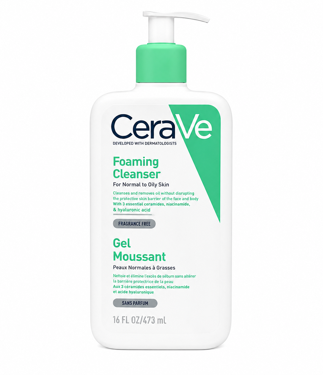 CeraVe Foaming Cleanser: Refresh Your Skin Daily(473ml)