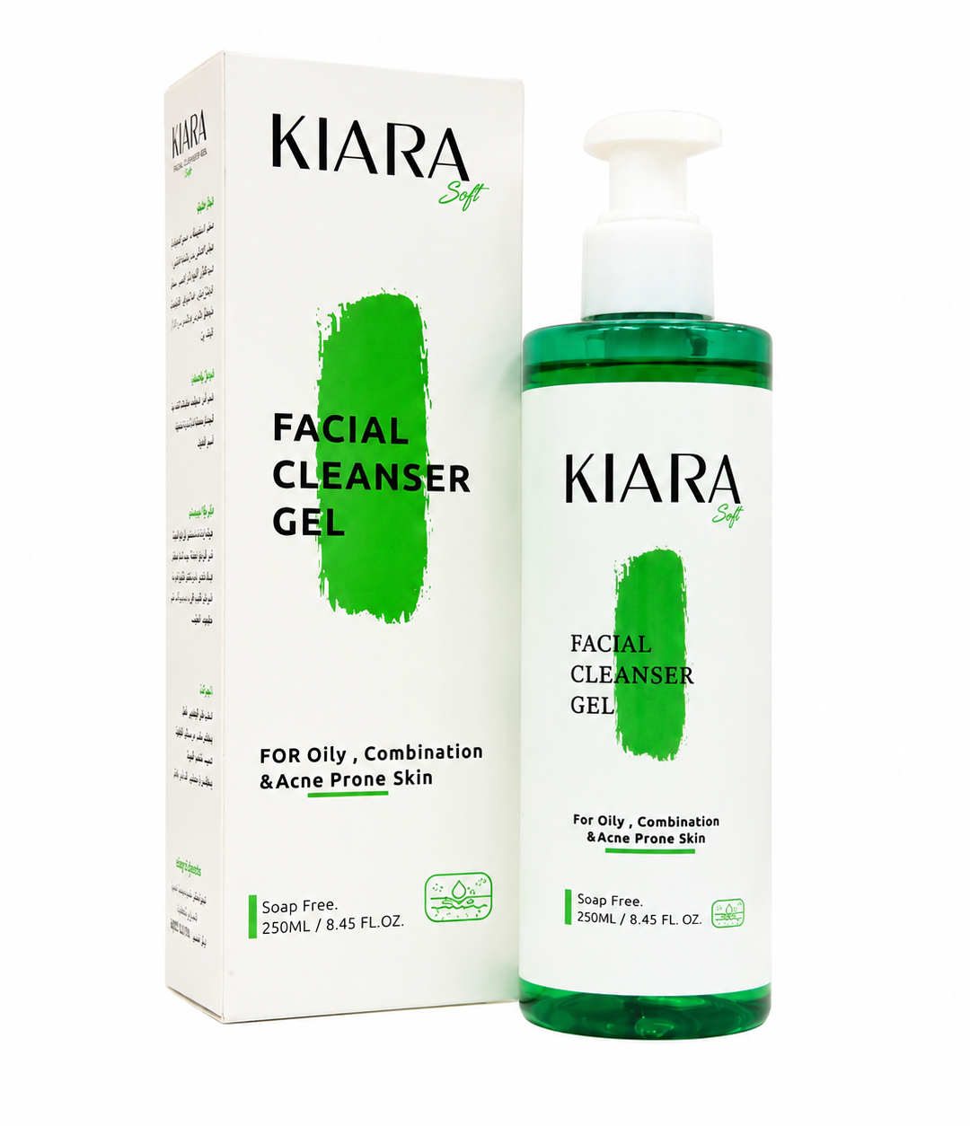 KIARA Soft Facial Cleanser Gel 250ml