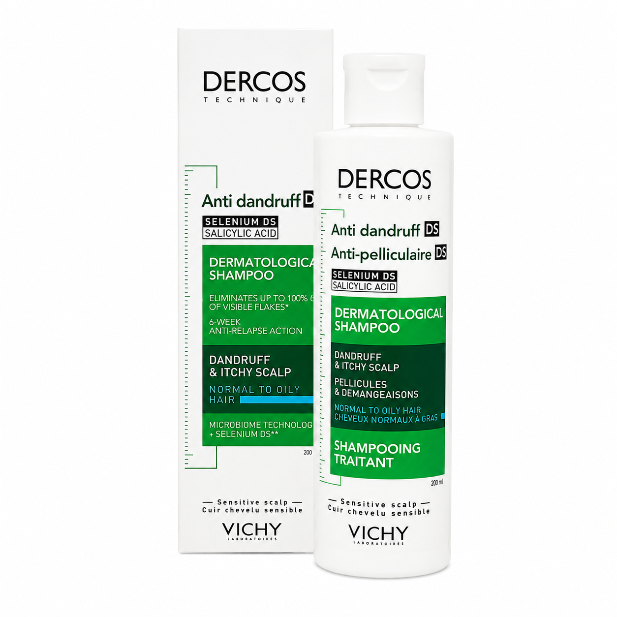 Vichy Dercos Anti-Dandruff DS Shampoo(200ml)