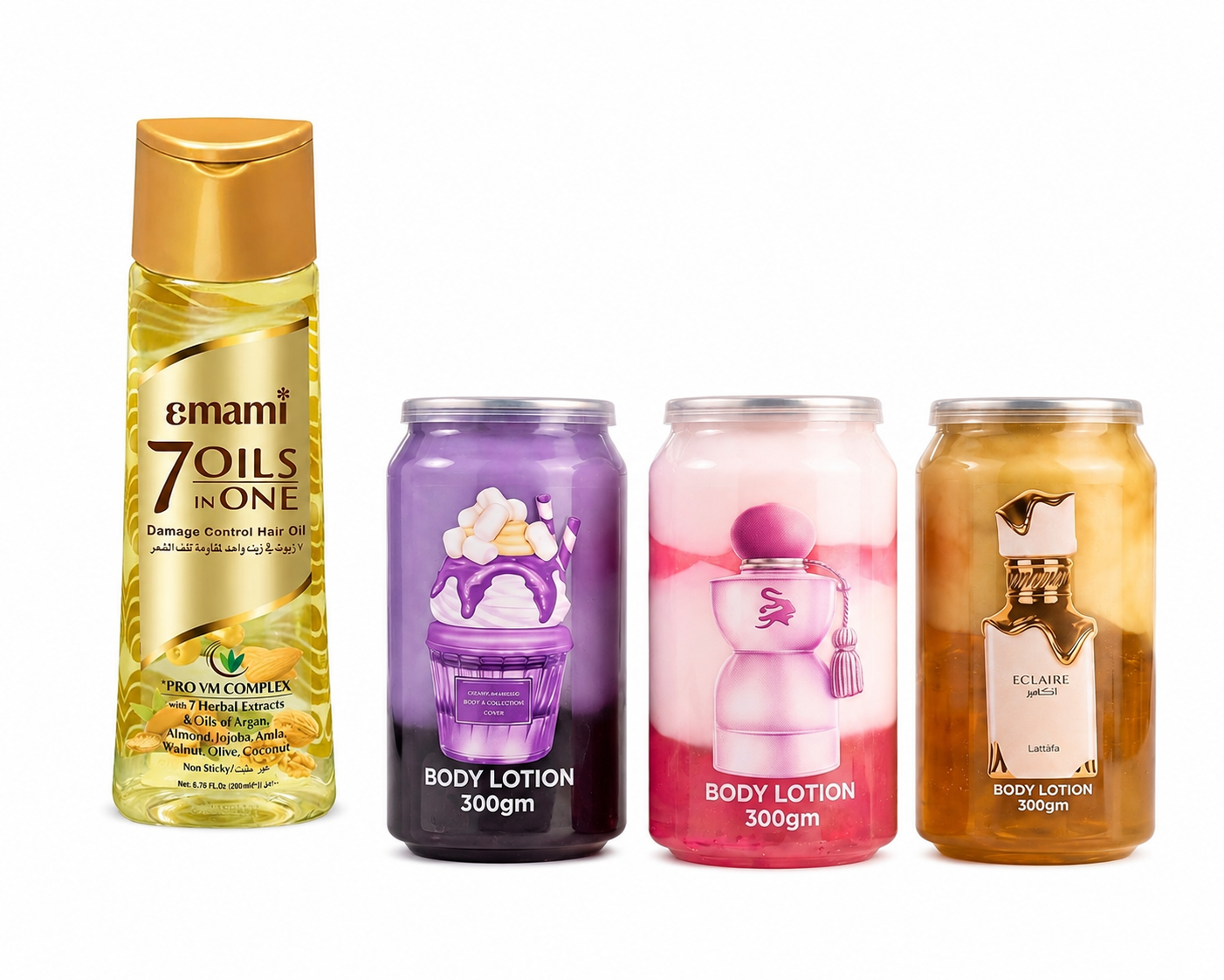 7oil Emami (100ml) and body lotion (300gm)